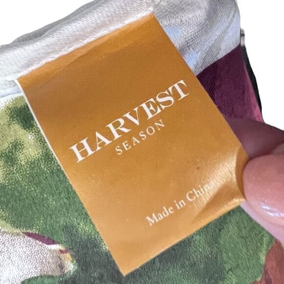 Fall Tablecloth Pumpkin‎ Leaves Border Thanksgiving 59 x 84 Rectangle Autumn - Picture 8 of 8